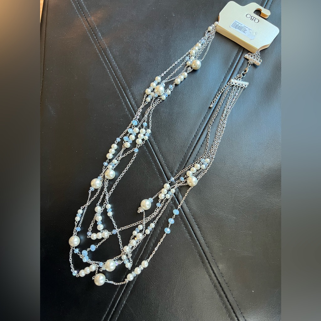 Cato Fashions Long Fashion Jewelry Necklace Pearls Nwt 20$